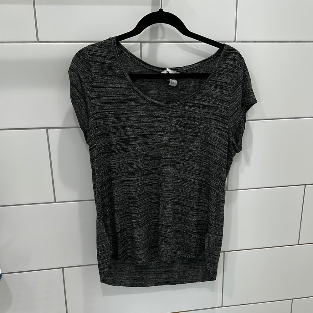 H&M Women's Black Short Sleeve Top